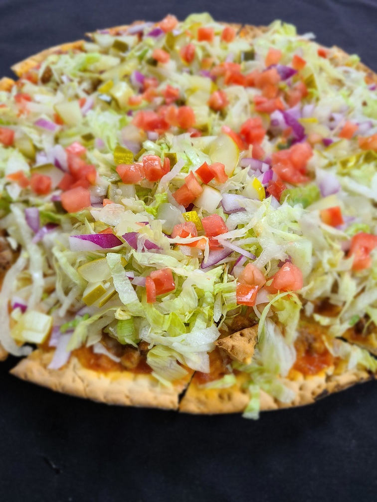 Small Cheeseburger Pizza