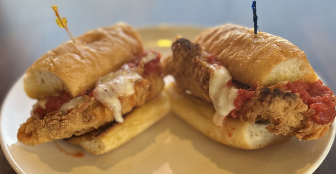 From the Grill – Chicken Parmesan Sandwich