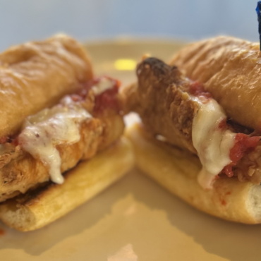 From the Grill – Chicken Parmesan Sandwich