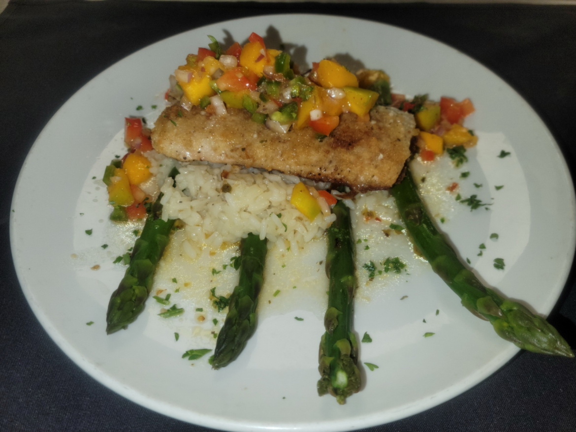 Crumb Crusted Mahi Mahi