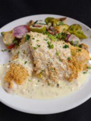 Fresh Catch Tortilla – Crusted Walleye