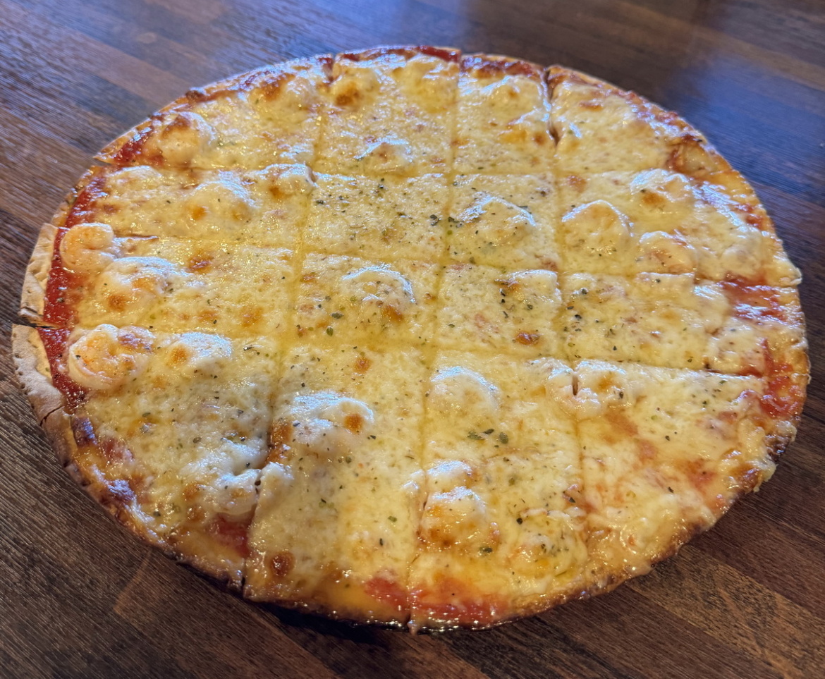 Tiger Shrimp Pizza