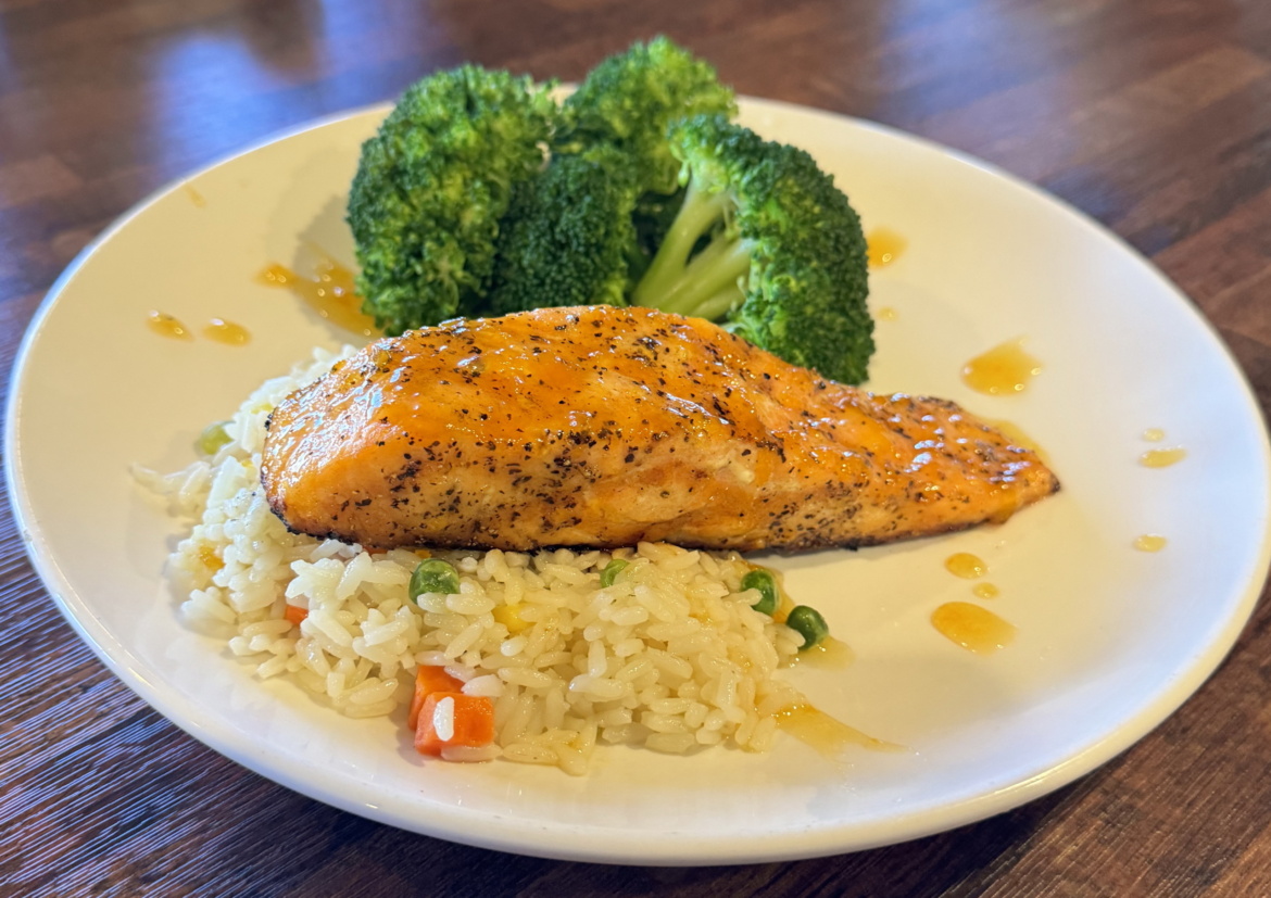 Fresh Catch – Apricot Glazed Salmon