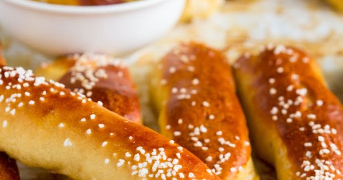 Bavarian Pretzel Bread Sticks