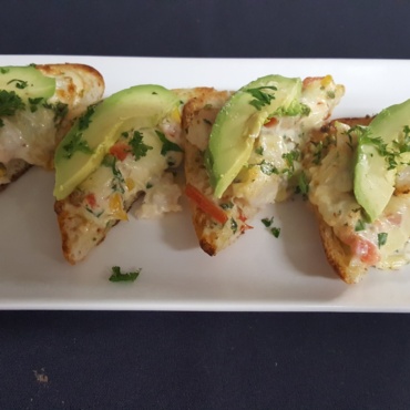 Amazing Appetizer – Cheesy Shrimp Toast